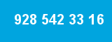 928 542 33 16